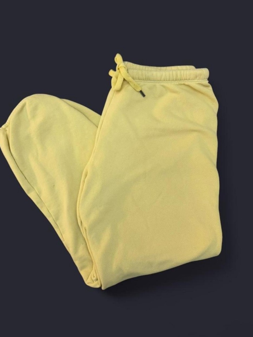 Sundry Butter Yellow Luxury Sweatpants Joggers with Drawstring